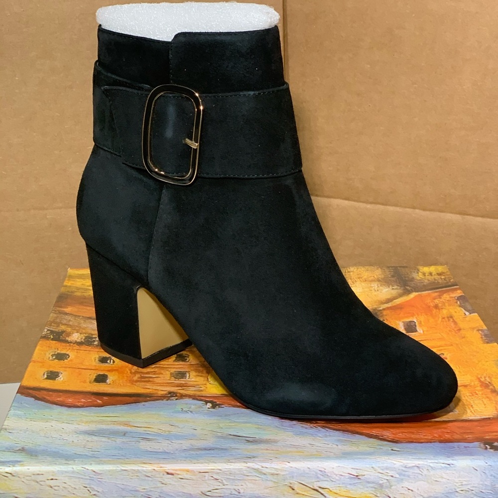 Bella Vita Klaire Ankle Booties Size 9M Black